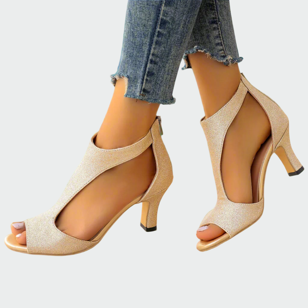 sleek allure cutout heels Jasmine's Boutique Australia