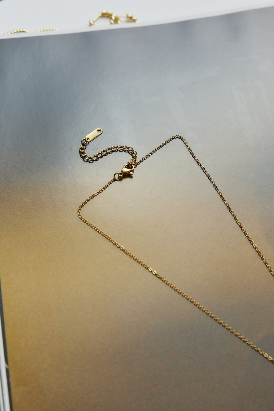 18 Karat Gold-Plated Necklace Sunrising Gold Jasmine's Boutique Australia