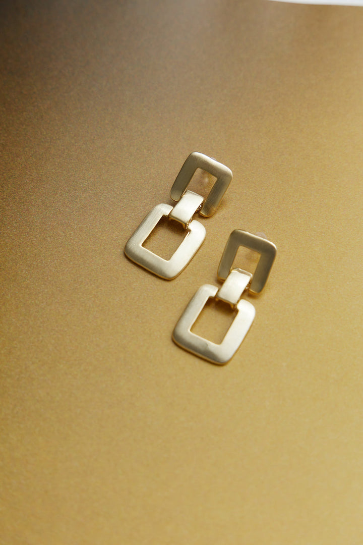 18 Karat Gold Plated Dusk Comes Earrings Jasmine's Boutique Australia
