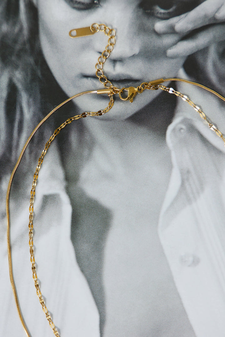 18 Karat Gold Plated Spectral Of Light Necklace Jasmine's Boutique Australia