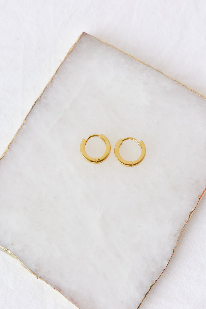 No Doubt 18 Karat Gold-Plated Earrings Jasmine's Boutique Australia