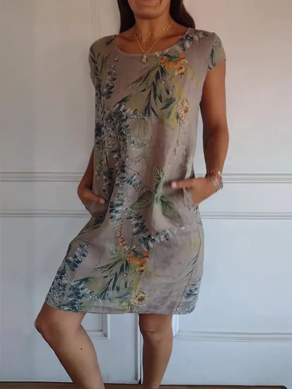 Tropical Serenity Shift Dress Jasmine's Boutique Australia