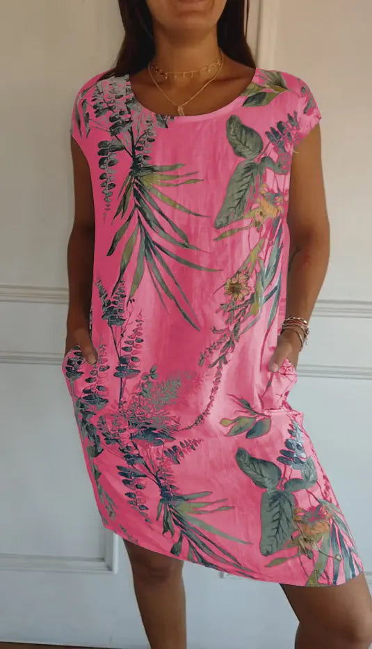 Tropical Serenity Shift Dress Jasmine's Boutique Australia