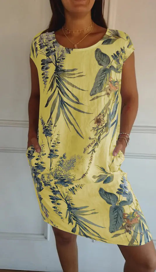 Tropical Serenity Shift Dress Jasmine's Boutique Australia