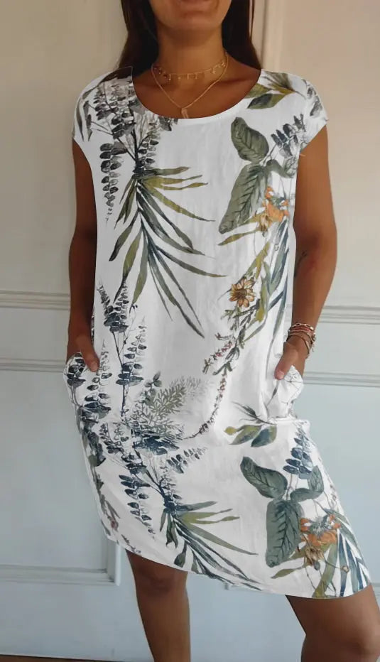 Tropical Serenity Shift Dress Jasmine's Boutique Australia