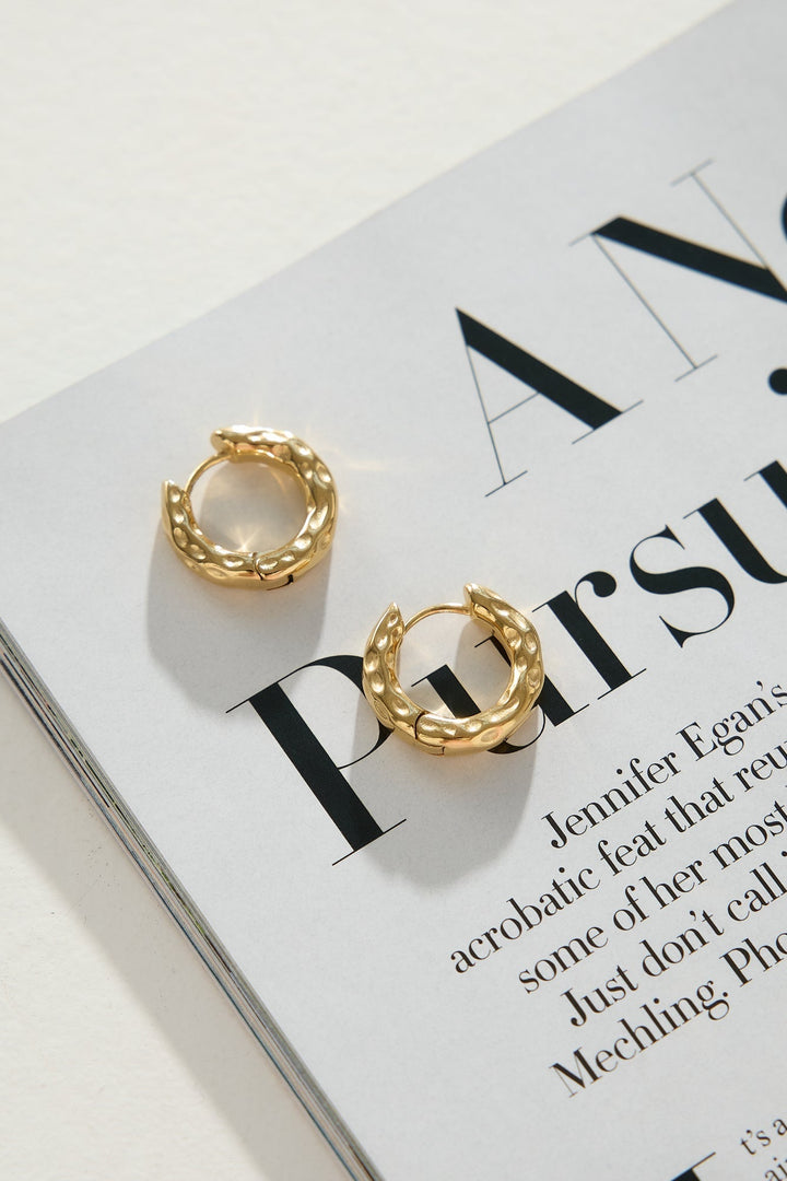 18 Karat Gold-Plated Hoop Earrings for Every Girl Jasmine's Boutique Australia