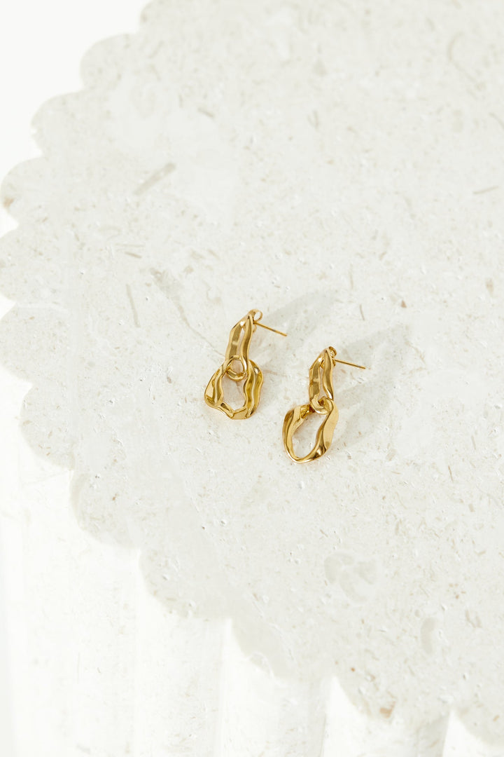 18 Karat Gold-Plated Everyone Wants Earrings Jasmine's Boutique Australia