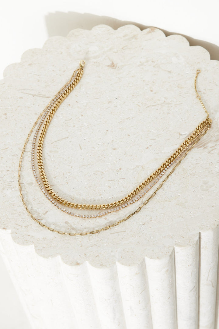 18-Carat Gold Plated Necklace Jasmine's Boutique Australia