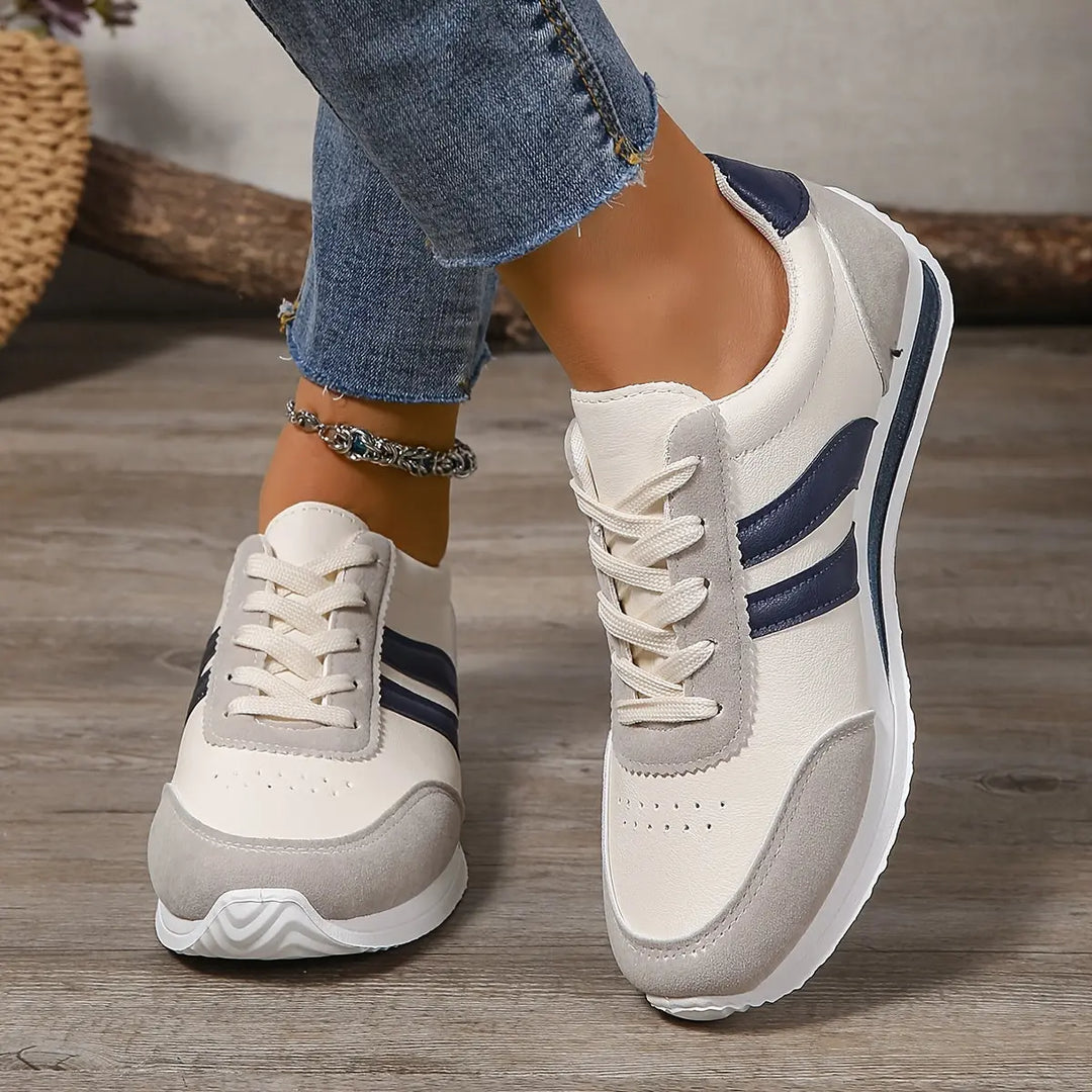 Retro Stripe Runner Sneakers Jasmine's Boutique Australia