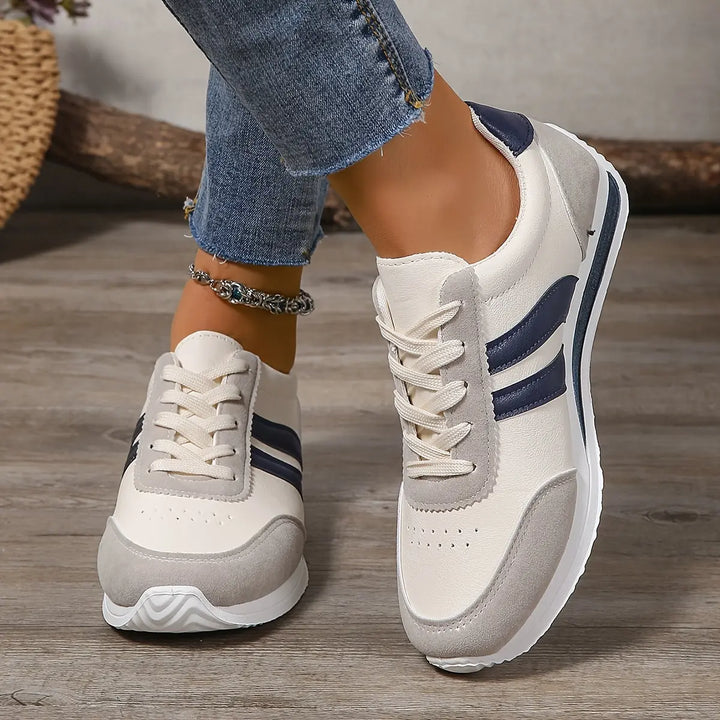 Retro Stripe Runner Sneakers Jasmine's Boutique Australia