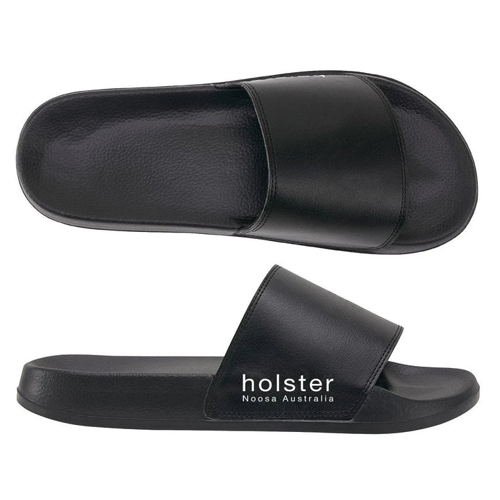Holster Black Logo Slides Jasmine's Boutique Australia