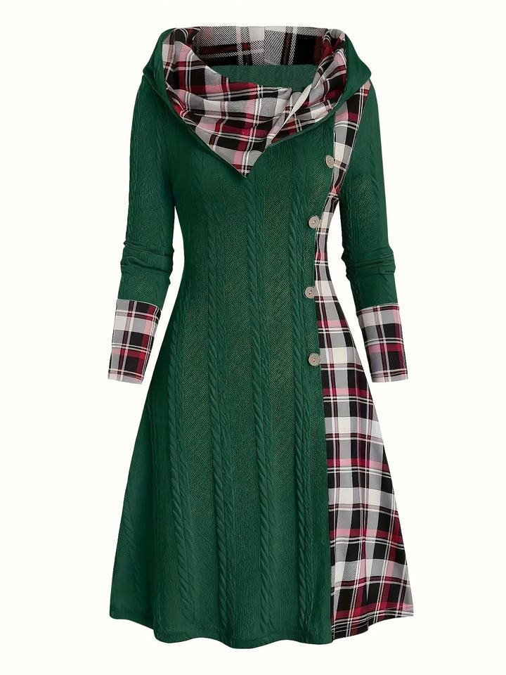 Highland Plaid Knit Dress Jasmine's Boutique Australia