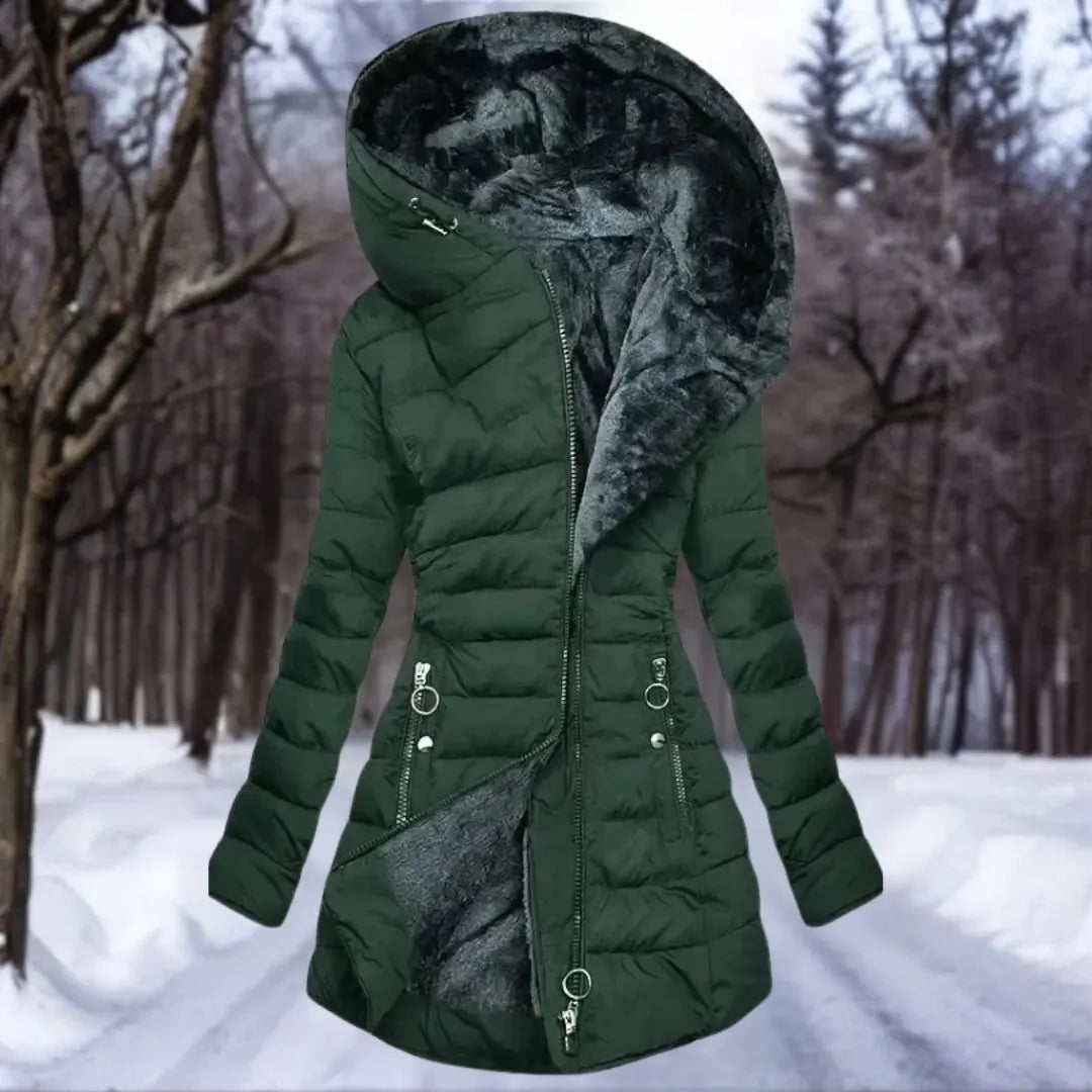 CozyShell Quilted Winter Coat Jasmine's Boutique Australia
