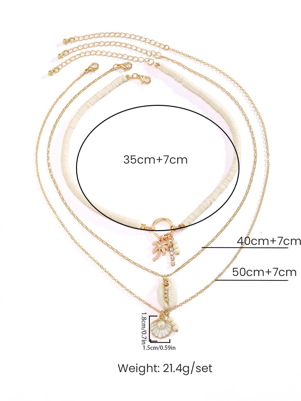 Layered Shell And Sunflower Pendant Necklace Jasmine's Boutique Australia