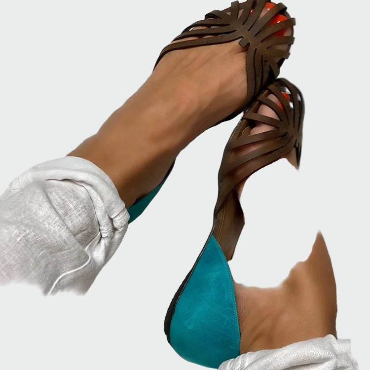 sunset weave flats Jasmine's Boutique Australia