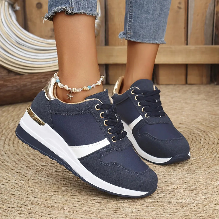 Metallic Accent Sneakers Jasmine's Boutique Australia