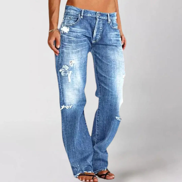 Midnight Fade Distressed Jeans Jasmine's Boutique Australia