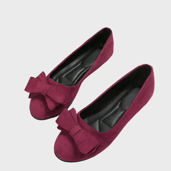 Olive Charm Bow Ballet Flats Jasmine's Boutique Australia