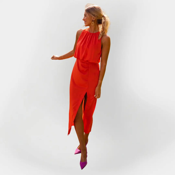 Dress with Slit Jasmine's Boutique Australia