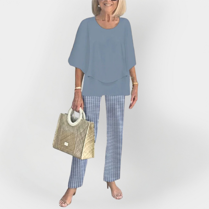 Stylish Set with Comfortable Top and Pants Jasmine's Boutique Australia