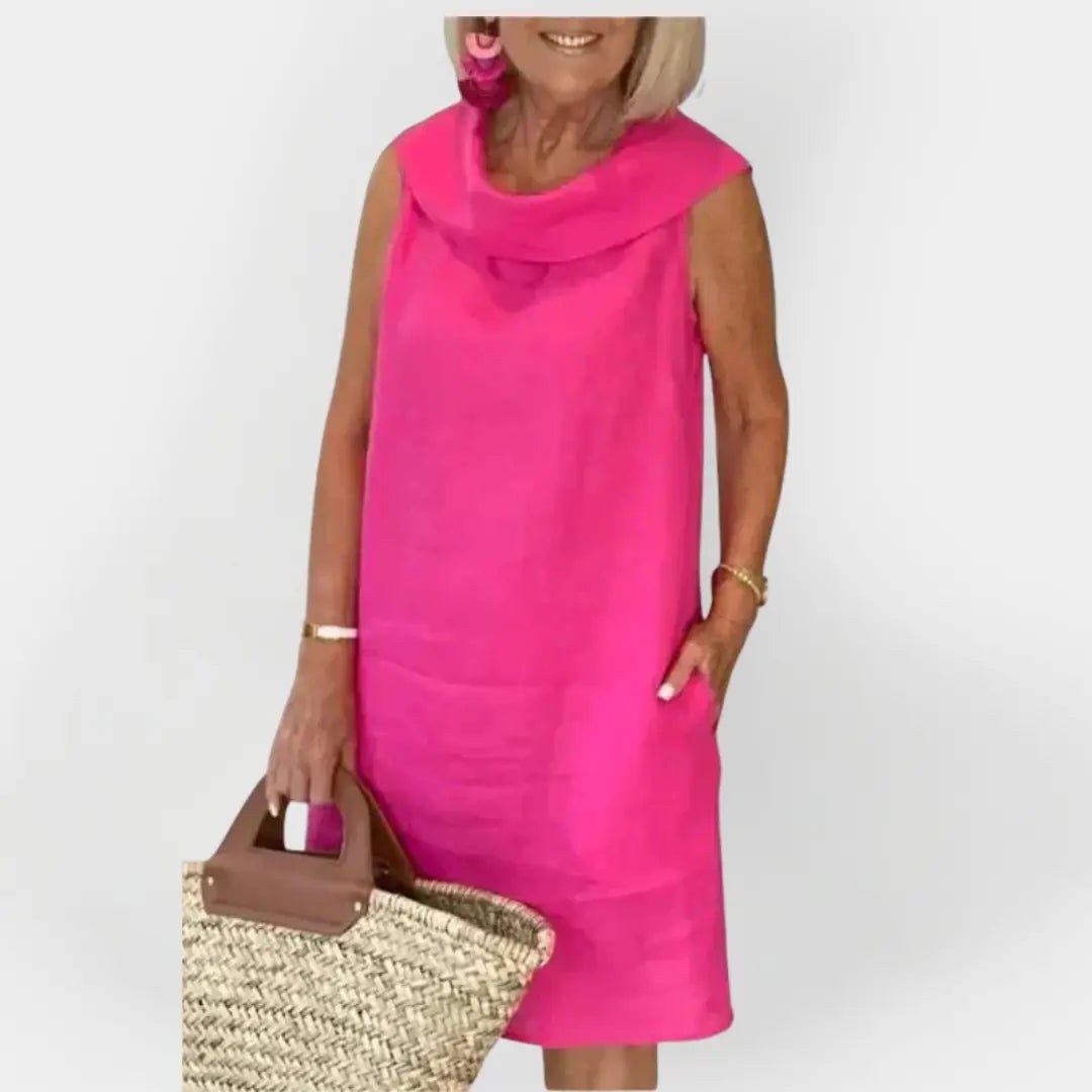 Dress with a Wrap Collar Jasmine's Boutique Australia