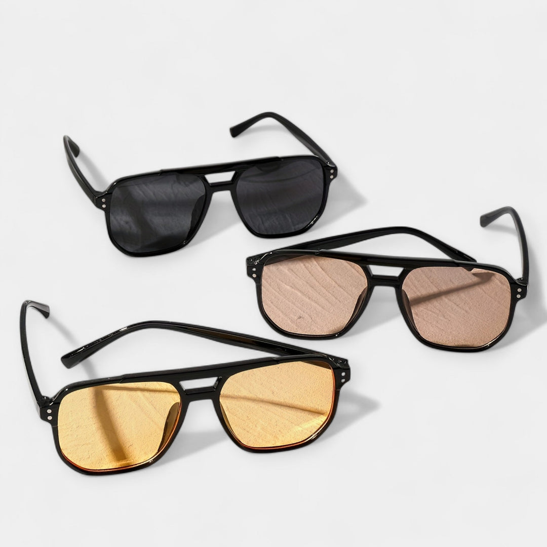 Square Glasses with Rivet Jasmine's Boutique Australia