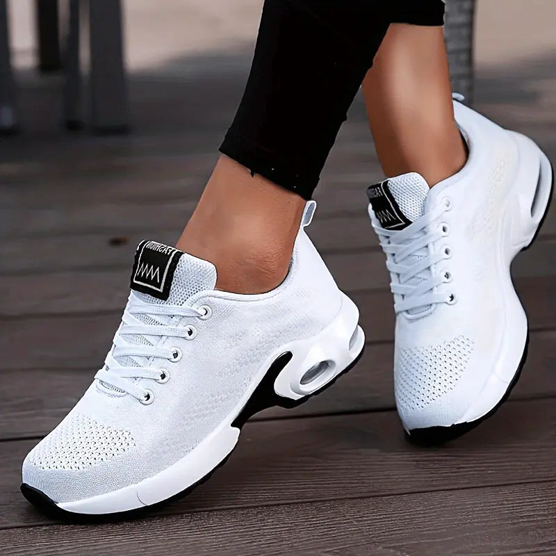 AeroFlex White Air-Cushion Sneakers Jasmine's Boutique Australia