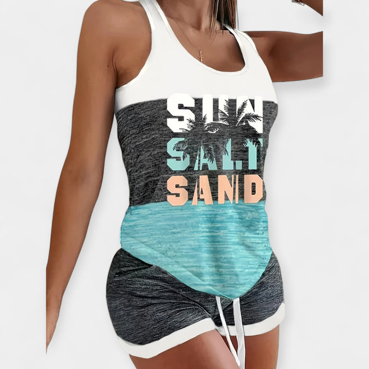 Summer Palm Set Jasmine's Boutique Australia