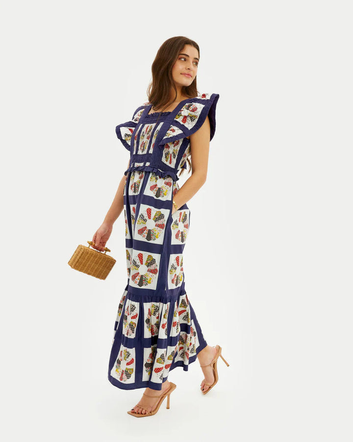Printed Cotton Maxi Dress Jasmine's Boutique Australia