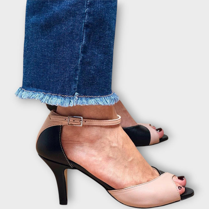 Boots with Medium Heel and Ankle Strap Jasmine's Boutique Australia