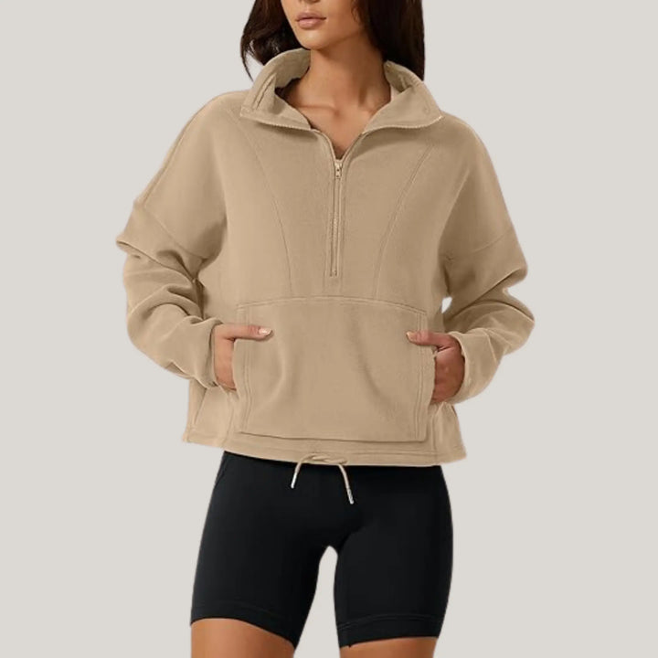 Urban Comfort Half-Zip Fleece Jasmine's Boutique Australia