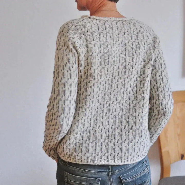 Textured Knit Crew Sweater Jasmine's Boutique Australia