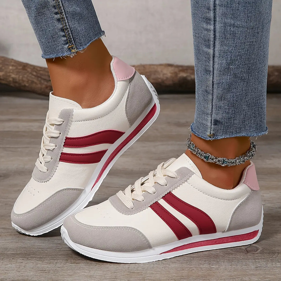 Retro Stripe Runner Sneakers Jasmine's Boutique Australia