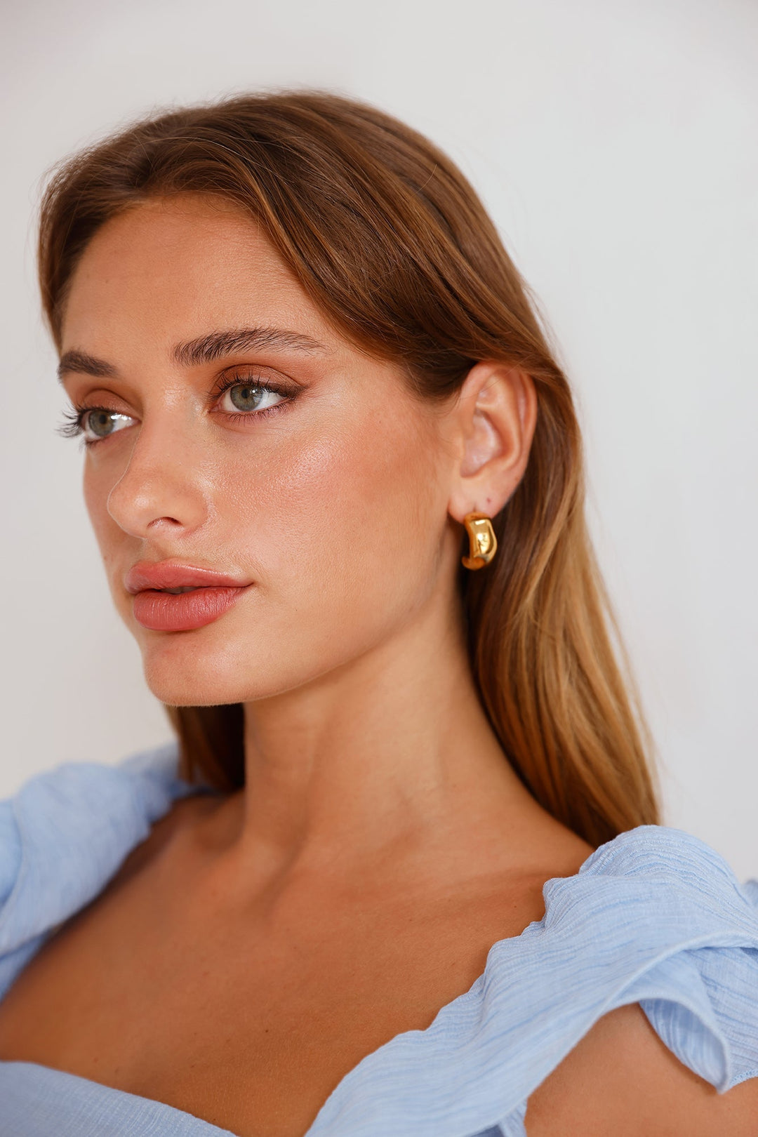 18 Karat Gold Plated Havana Earrings Jasmine's Boutique Australia