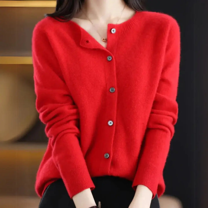 Rose Glow Button Cardigan Jasmine's Boutique Australia