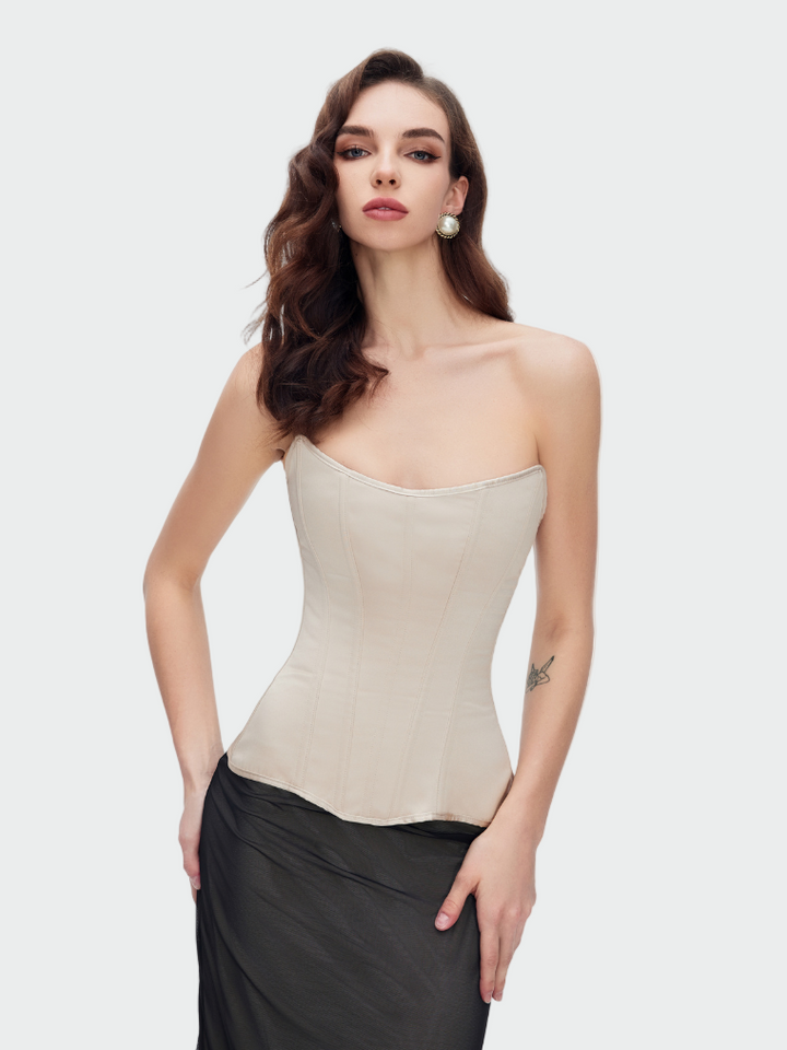 Veyra Sleek Strapless Corset Jasmine's Boutique Australia