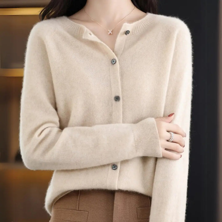 Rose Glow Button Cardigan Jasmine's Boutique Australia