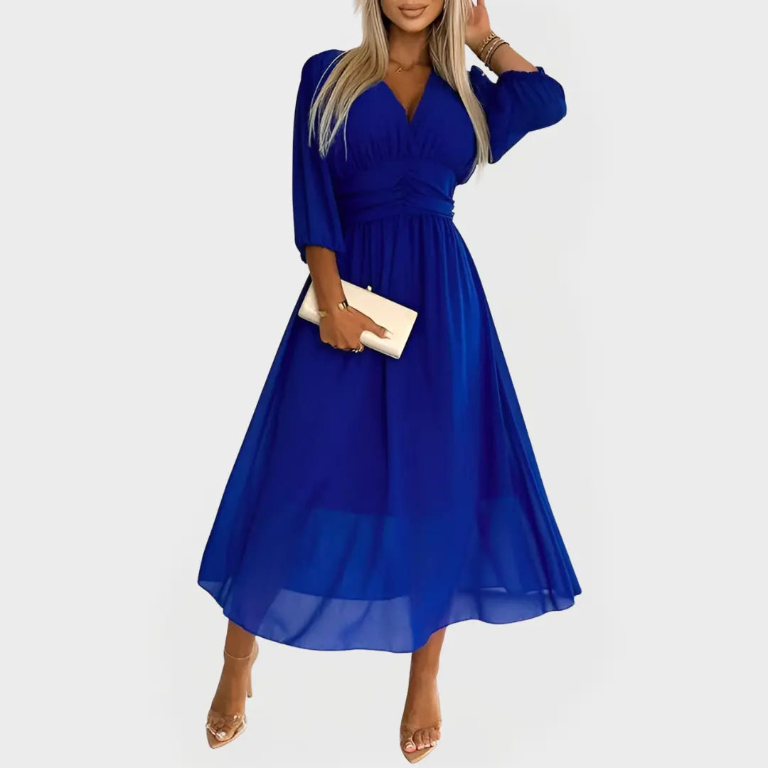 Airy Silk Chiffon Dress for Elegant Appearances Jasmine's Boutique Australia