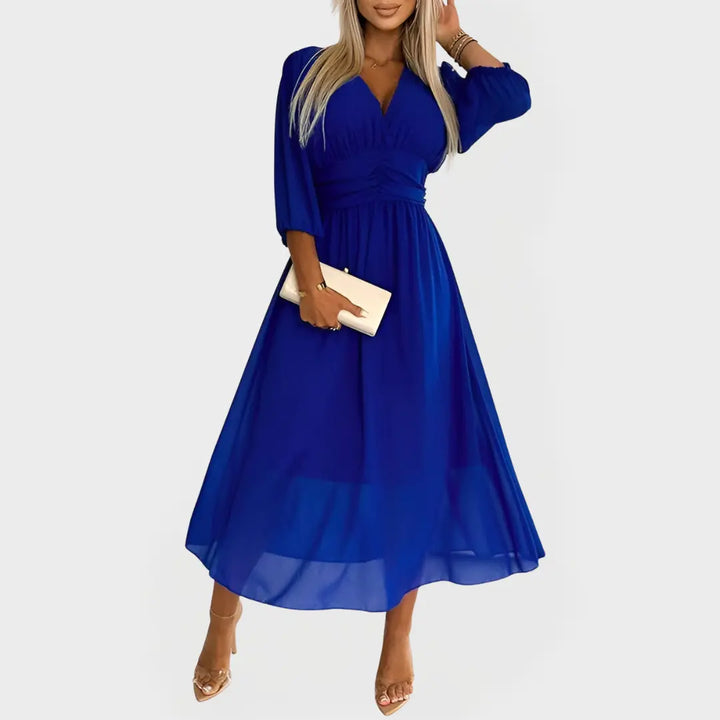 Airy Silk Chiffon Dress for Elegant Appearances Jasmine's Boutique Australia