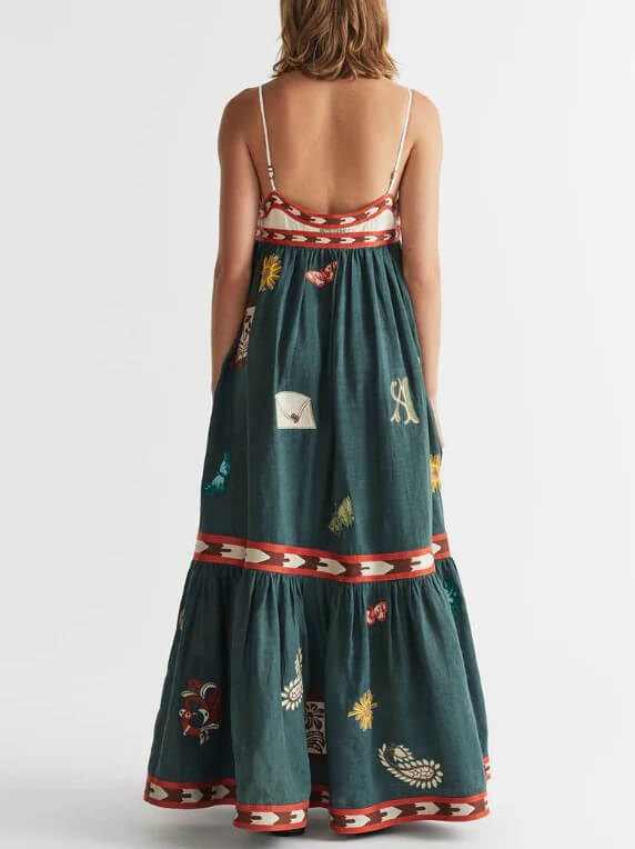 Summer Print Midi Dress Jasmine's Boutique Australia