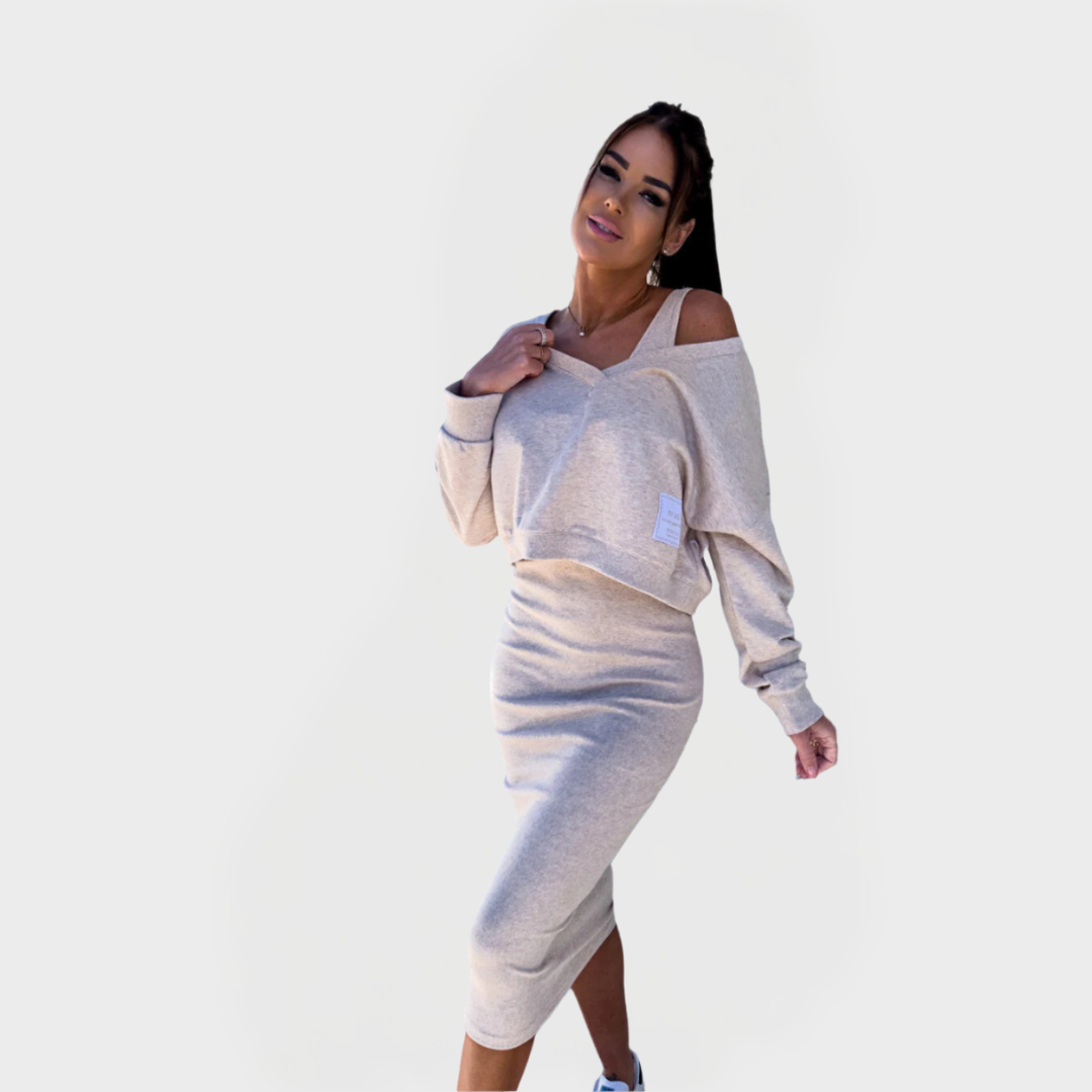 Summer Set with Hoodie and Dress for Comfort and Style Jasmine's Boutique Australia