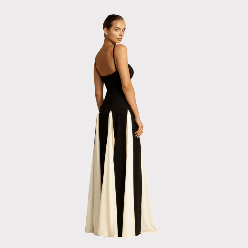 Catalina | Two-Tone Maxi Dress Liora Lane Boutique