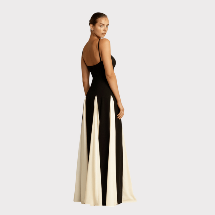 Catalina | Two-Tone Maxi Dress Liora Lane Boutique