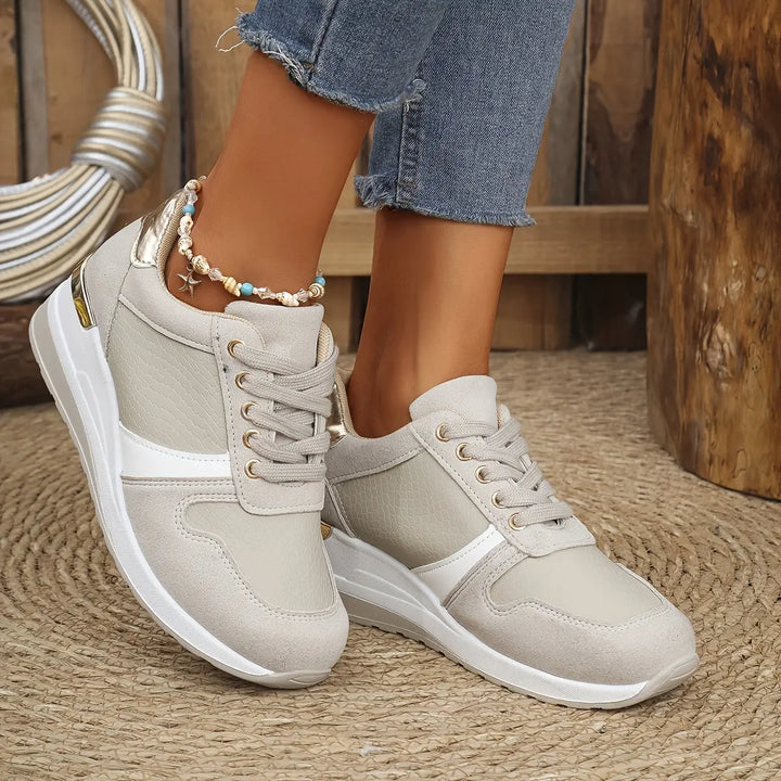 Metallic Accent Sneakers Jasmine's Boutique Australia
