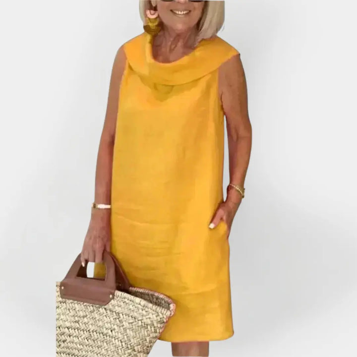 Dress with a Wrap Collar Jasmine's Boutique Australia