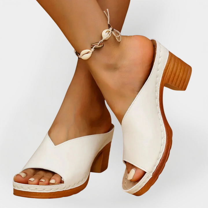 Orthopedic Sandals with Thick Heel Liora Lane Boutique