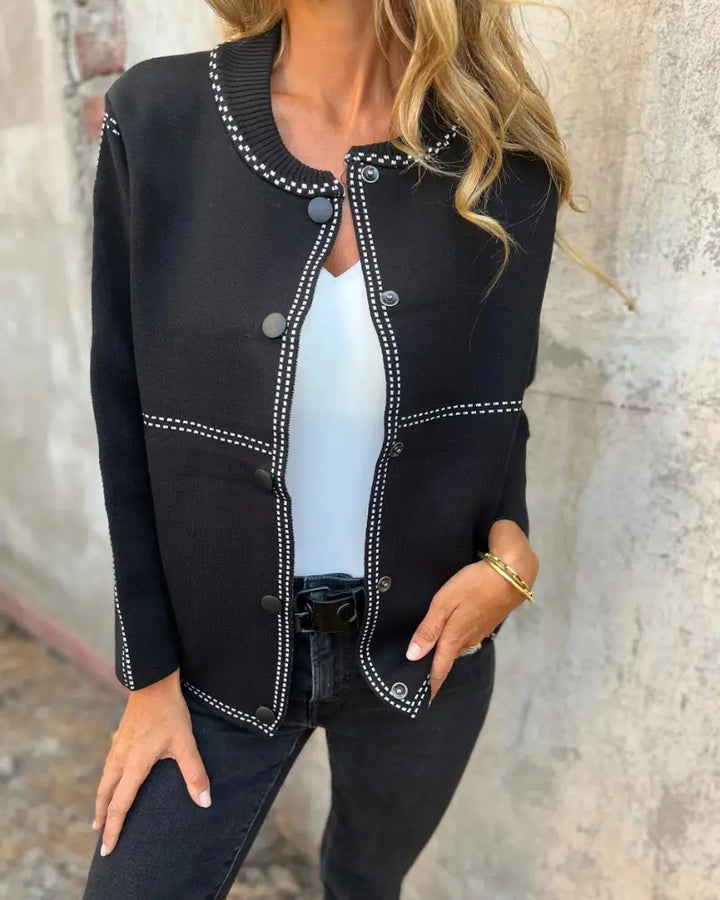 Heather Grey Button-Front Cardigan Jasmine's Boutique Australia