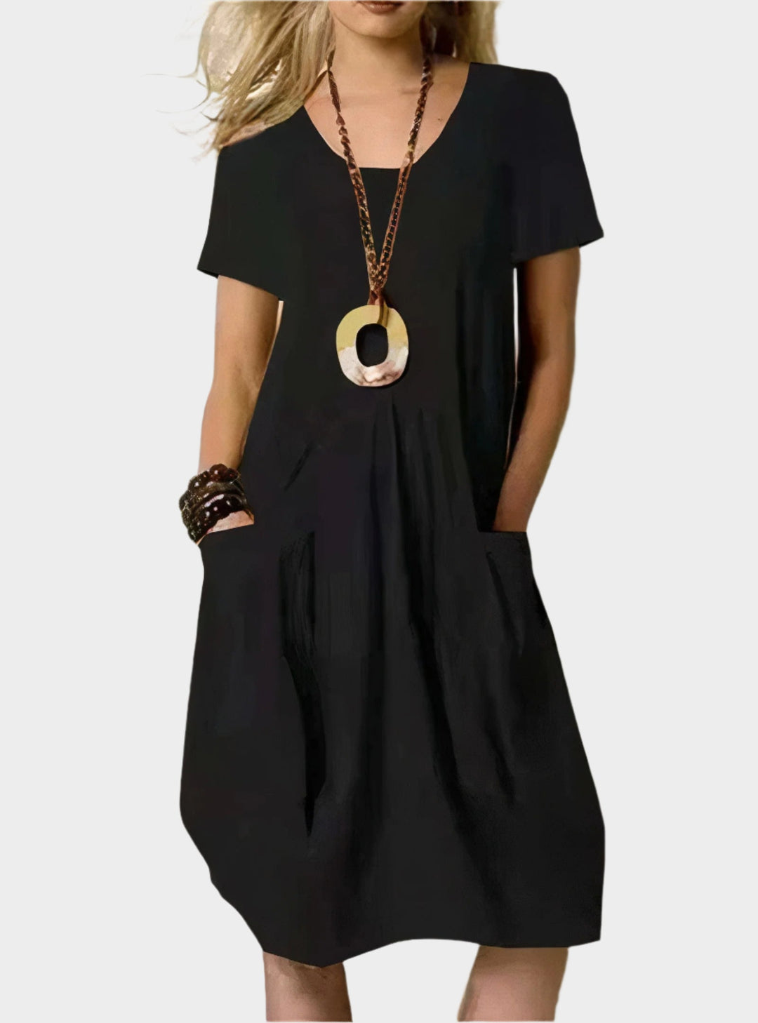 Airy Long Dress with Pockets Jasmine's Boutique Australia