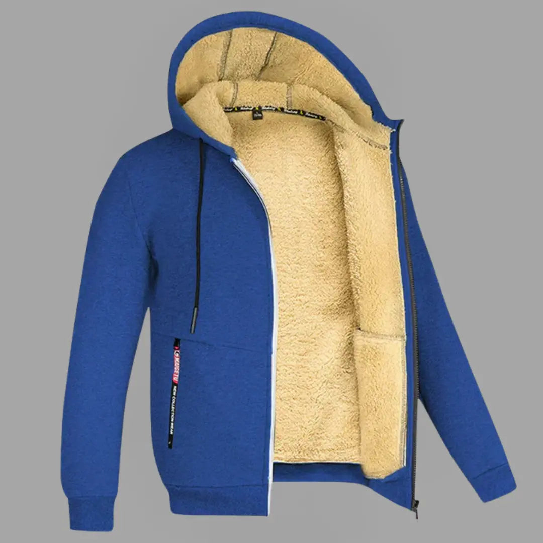 Arctic Navy Sherpa-Lined Hoodie Jasmine's Boutique Australia