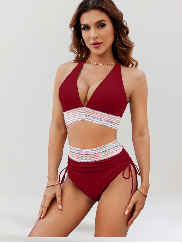 Bikini Set with Belly Support System and High Waist Jasmine's Boutique Australia